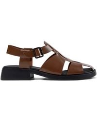 Camper - Dana Buckled Sandals - Lyst