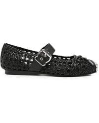 Cult - Bow-Detail Ballet Flats - Lyst