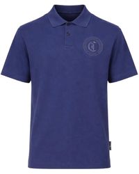 Just Cavalli - Jc Monogram Embroidery Polo Shirt - Lyst