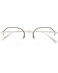 EQUE.M - Runde 'Water Drop' Brille - Lyst