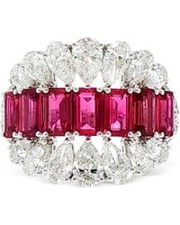 HYT Jewelry - Ruby And Diamond Ring - Lyst