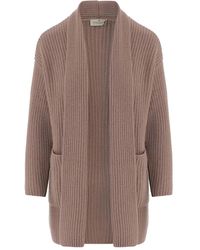 Bruno Manetti - Cardigan Nervuré À Poche Plaquée - Lyst