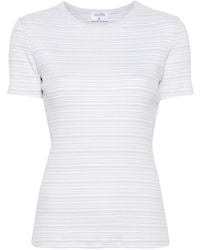 Filippa K - Striped Cotton T-Shirt - Lyst
