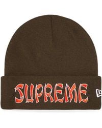 Supreme - X New Era Action Beanie Hat - Lyst