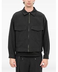 The Viridi-anne - Flap-Pocket Bomber Jacket - Lyst