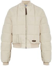 Moschino - Quilted Bomber Jacket - Lyst