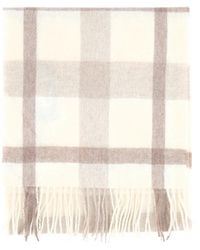 Purotatto - Check Cashmere Scarf - Lyst
