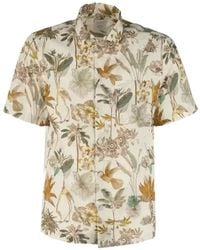 Xacus - Overhemd Met Bloemenprint - Lyst