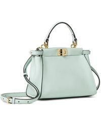 Fendi - Sac Porté Épaule Peekaboo En Cuir - Lyst