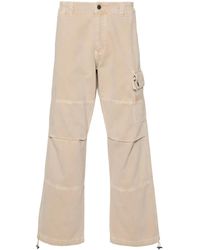 Moschino - Pantalon En Coton À Logo Brodé - Lyst