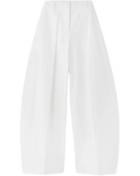 Jacquemus - Le Pantalon Ovalo Geplooide Broek - Lyst
