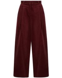 Max Mara - Corduroy Palazzo Pants - Lyst