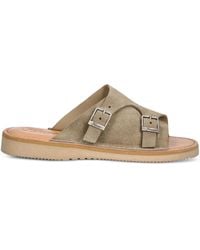 Fracap - D110 Double-Buckle Suede Sandals - Lyst