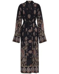 Cara Cara - Viv Paisley-Print Midi Dress - Lyst