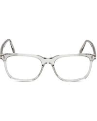Tom Ford - Brille Mit Eckigem Gestell - Lyst