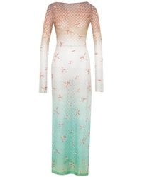 Missoni - Robe De Plage À Manches Longues - Lyst