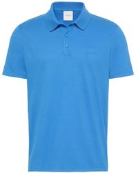 Calvin Klein - Buttoned Short-Sleeve Polo Shirt - Lyst