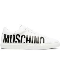 moschino mens trainers sale