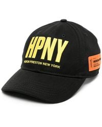 Heron Preston - Hpny Logo-Embroidered Baseball Cap - Lyst