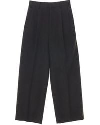 AURALEE - Belt-Loop Trousers - Lyst