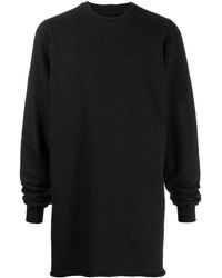Rick Owens - Sweater Met Uitgesneden Details - Lyst