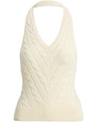 Ralph Lauren - Chaleco Con Cuello Halter - Lyst