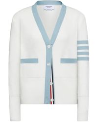 Thom Browne - Vest Met Gestreept Detail - Lyst