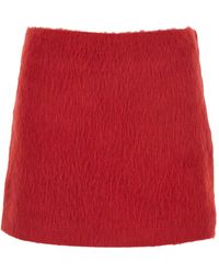 MSGM - Mini-Rok Met Verborgen Rits - Lyst