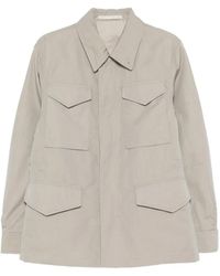 Eleventy - Jacke Mit Aufgesetzten Taschen - Lyst
