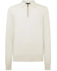 Belstaff - Kyle Knitted Polo Shirt - Lyst