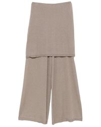 Viktoria Chan - Cilla Flap-Knit Trousers - Lyst