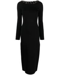 Cult Gaia - Vestido midi Eleanora con cristal - Lyst