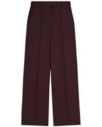 RETORI - Pleated Wide-Leg Trousers - Lyst