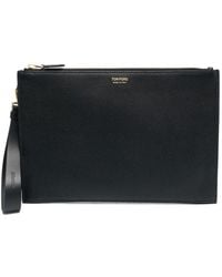 Tom Ford - トム・フォード ロゴ クラッチバッグ - Lyst