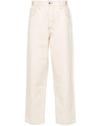 YMC - Logo-Patch Jeans - Lyst