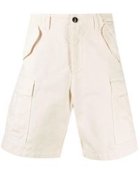 Fortela - Minert Cotton Bermuda Shorts - Lyst