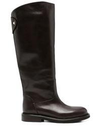 Poeve - Zip-Fastening Knee-High Boots - Lyst