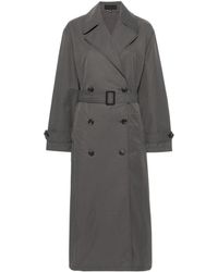 Nili Lotan - Louis Double-breasted Belted Trench Coat - Lyst