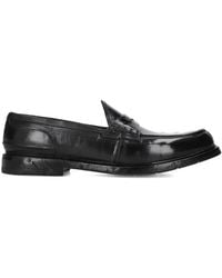 Premiata - Woven Leather Loafers - Lyst