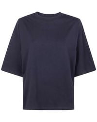 Liviana Conti - T-Shirt Ivory À Coupe Ample - Lyst
