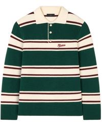 Alanui - Striped Polo Shirt - Lyst
