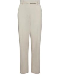 Thom Browne - Cotton Tailored Trousers - Lyst