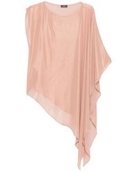 Peserico - Asymmetrical Blouse - Lyst