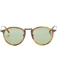 Giorgio Armani - Pantos-frame Tortoiseshell Sunglasses - Lyst