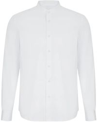 Shanghai Tang - Mandarin-Collar Shirt - Lyst