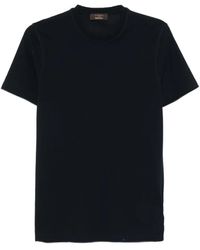 Zanone - T-Shirt mit rundem Ausschnitt - Lyst