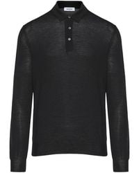 Gran Sasso - Long-Sleeve Polo Sweater - Lyst