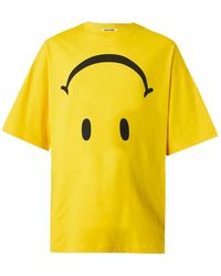 Moschino - X Smiley Graphic-Print Cotton T-Shirt - Lyst