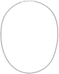 Yoj - Curb Chain Necklace - Lyst