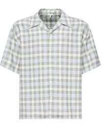 Loewe - チェック ショートスリーブシャツ - Lyst